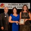 Fran Sweet and Adriene Fisher accepting for their father Figher Jimmy Leto